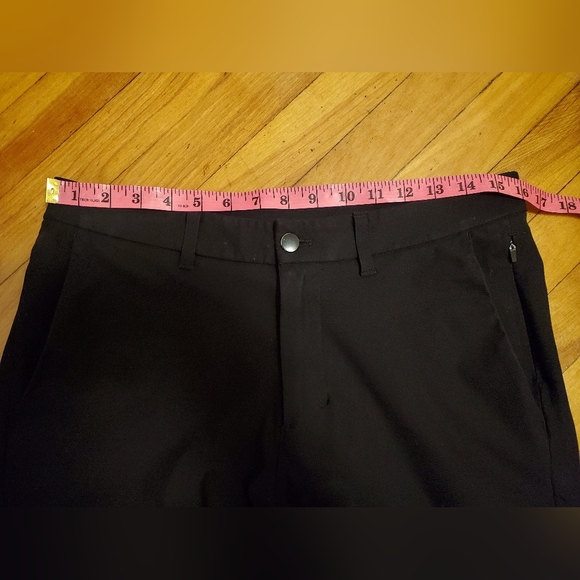 Lululemon Commission Pant Slim *Warpstreme. 27". Black. Size 31 - Picture 13 of 15